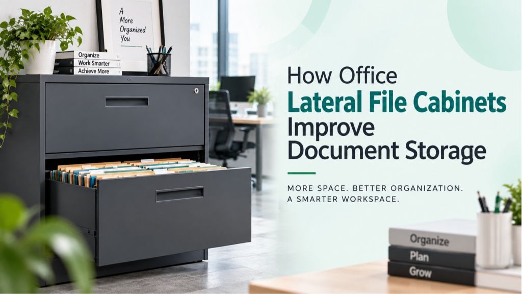 How Office Lateral File Cabinets Improve Document Storage