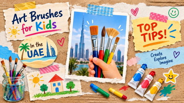How to Choose Art Brushes for Kids in UAE