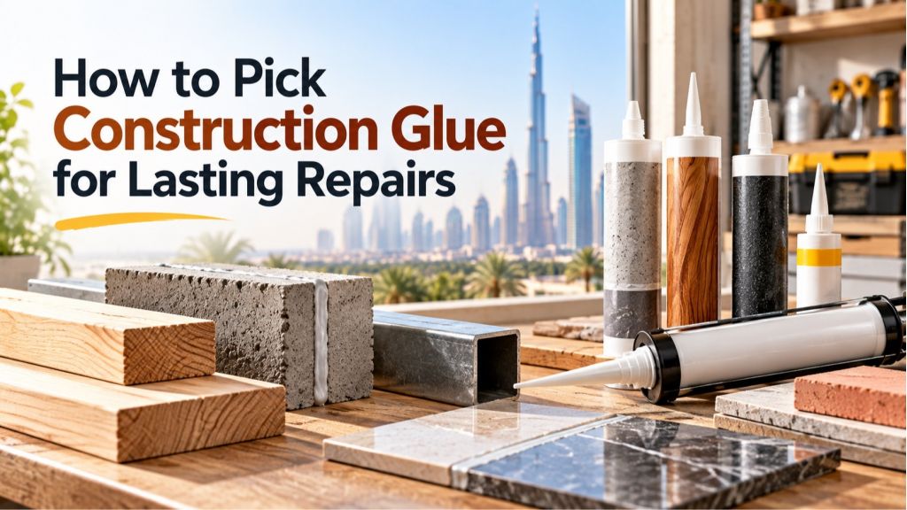 How to Pick Construction Glue for Lasting Repairs