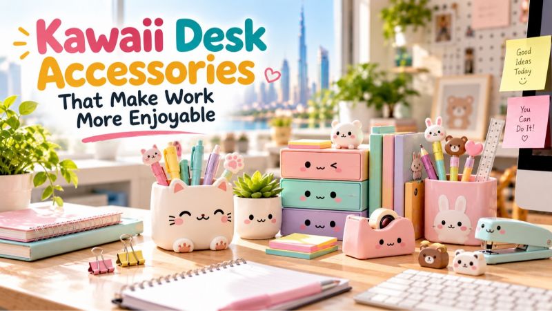 Kawaii Desk Accessories That Make Work More Enjoyable
