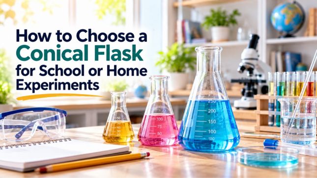 How to Choose a Conical Flask for School or Home Experiments
