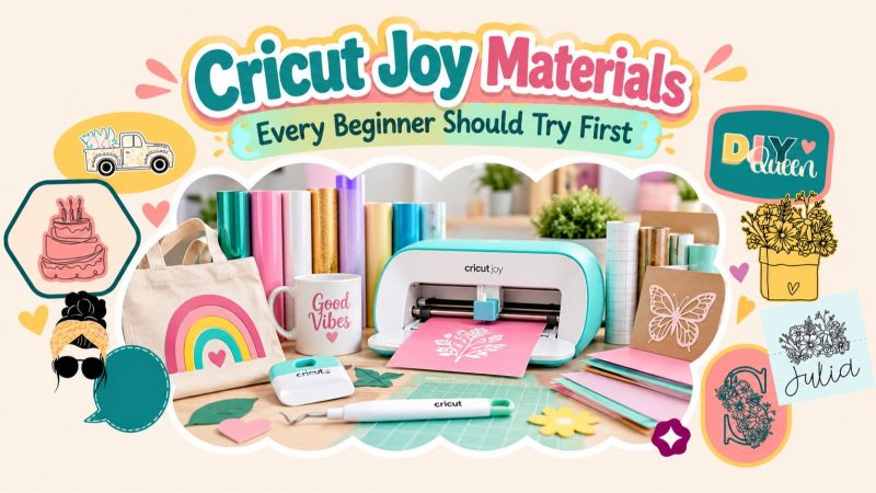 Cricut Joy Materials Every Beginner Should Try First