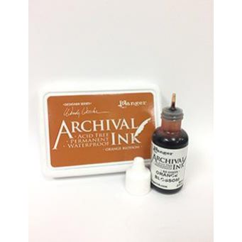 Archival Ink™ Pad Re-Inker Orange Blossom