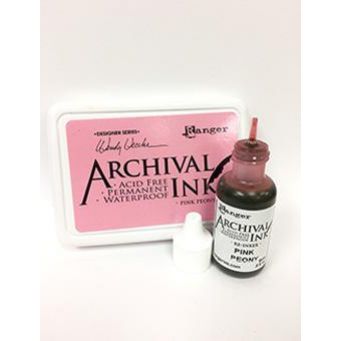 Archival Ink™ Pad Re-Inker Pink Peony