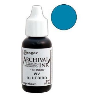 Archival Ink™ Pad Re-Inker Bluebird