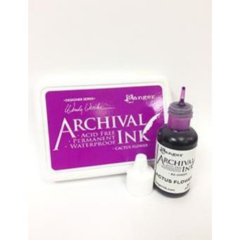 Archival Ink™ Pad Re-Inker Cactus Flower