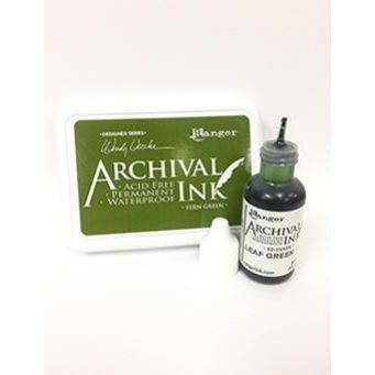 Archival Ink™ Pad Re-Inker Fern Green