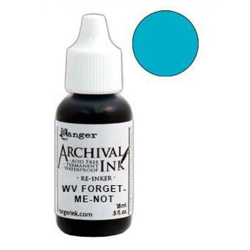 Archival Ink™ Pad Re-Inker Forget Me