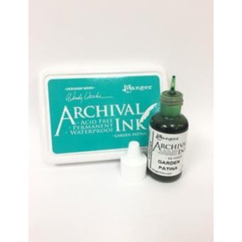 Archival Ink™ Pad Re-Inker Garden Patina