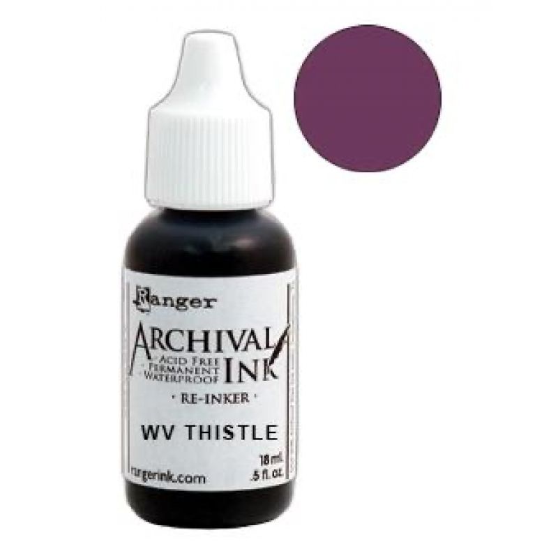 Archival Ink™ Pad Re-Inker Thistle