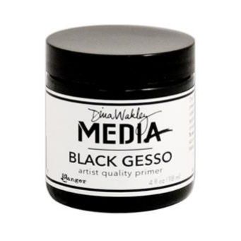 Dina Wakley Media Gesso Black