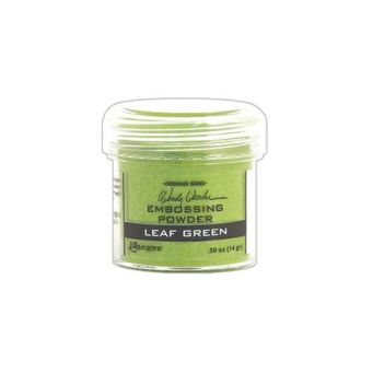  Embossing Powder Leaf Green