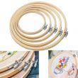 Bamboo Material Wooden Embroidery Circle