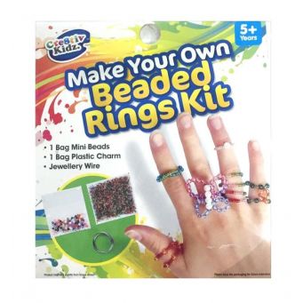 Creative Kidz. Friendship Beaded Rings Kit