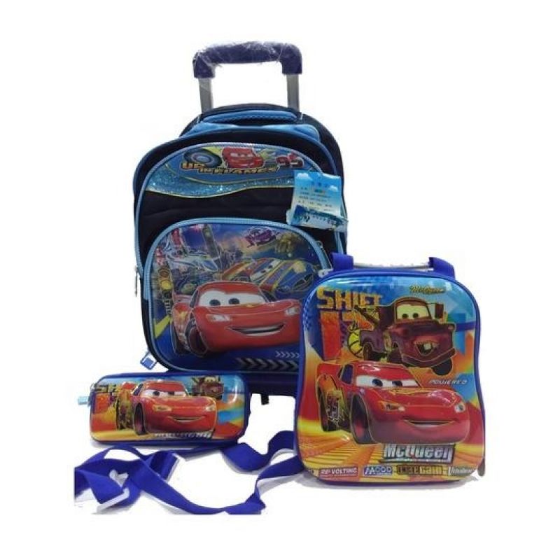 Cars School Bag Set