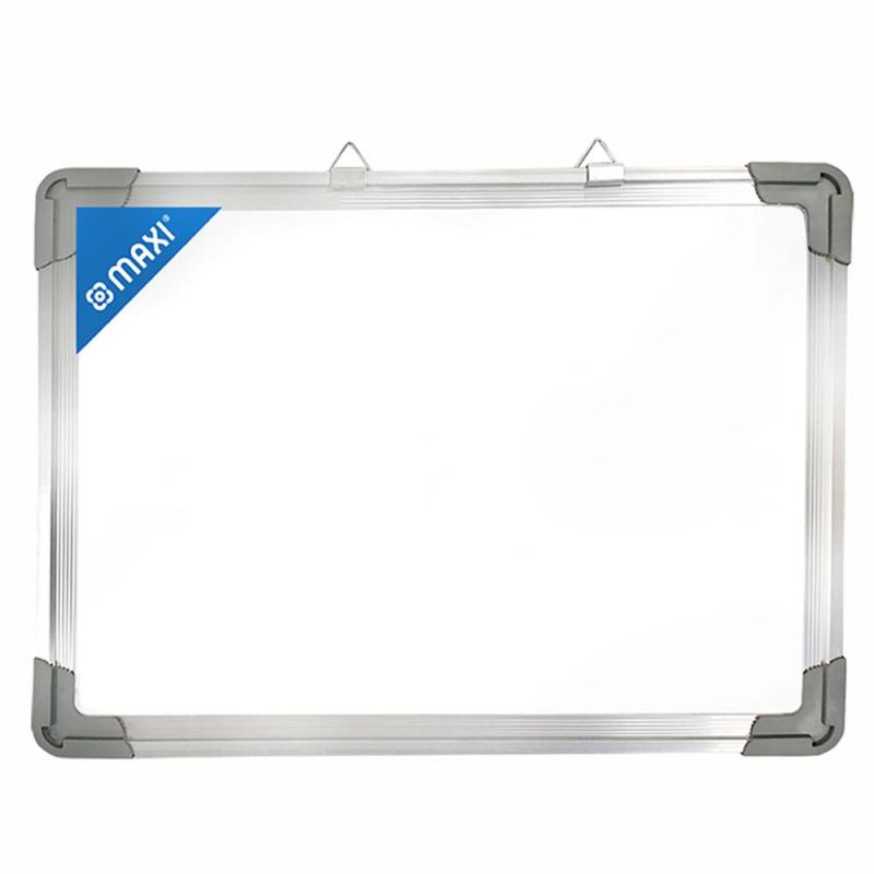 MAXI Single Sided Magnetic White Board 90X120