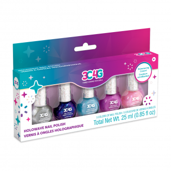 Holowave Nail Polish 5 Pk