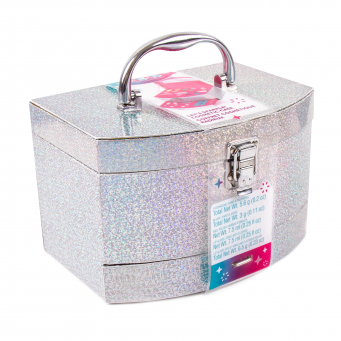 Lets Sparkle Cosmetic Case-Makeup