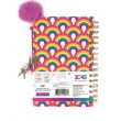 Rainbow Bright Locking Activity Journal