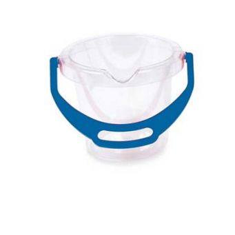 Transparent Bucket - Blue