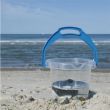 Transparent Bucket - Blue