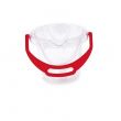 Transparent Bucket - Red