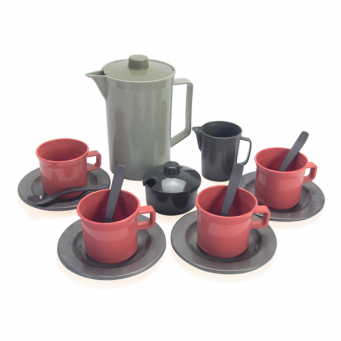 Greenbean Recycled Plastic Coffee Set