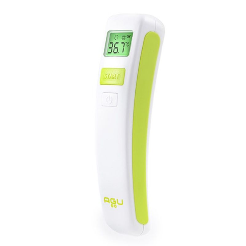 Agu Non - Contact Thermometer - Green/White