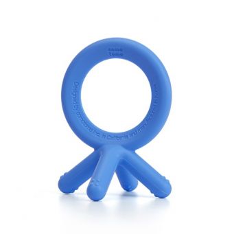 Comotomo Silicone Baby Teether - Blue