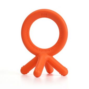 Comotomo Silicone Baby Teether - Orange