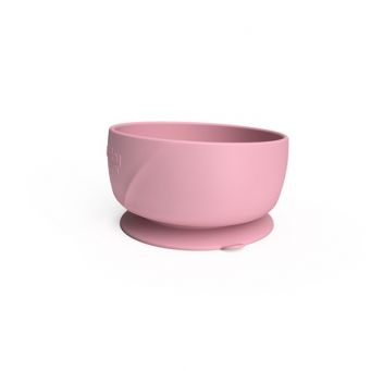 Everyday Baby Silicone Suction Bowl Purple Rose