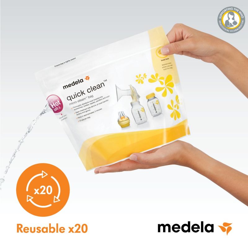 Medela Quick Clean Micro-Steam Bags - 5