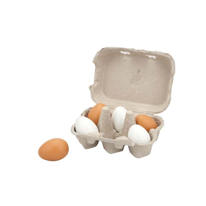 Wooden Eggs (6pcs)