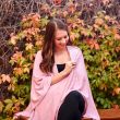 Bebitza Textured Knit Nursing Cover - Pink