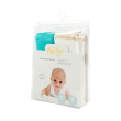 Bebitza Antibacterial Baby Wraps (2 Pack) - Green/Cream