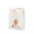 Bebitza Antibacterial Baby Wraps (2 Pack) - Pink/Cream