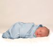 Bebitza Antibacterial Baby Wrap - Blue