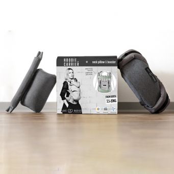 Love Radius Bundle HoodieCarrier - Gris Flanelle - Flannel Grey
