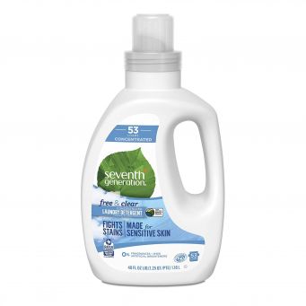 Seventh Generation - Liquid Laundry 40 Oz 4X Concentrated Free