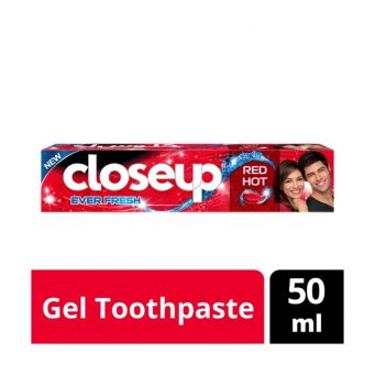 Closeup - Deep Action Anti-Bacterial Red Hot Toothpaste, 50ml