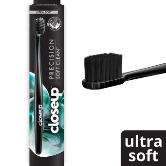 Closeup - Precision Clean Toothbrush