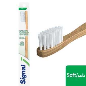 Signal - Toothbrush Natural Bamboo-Soft