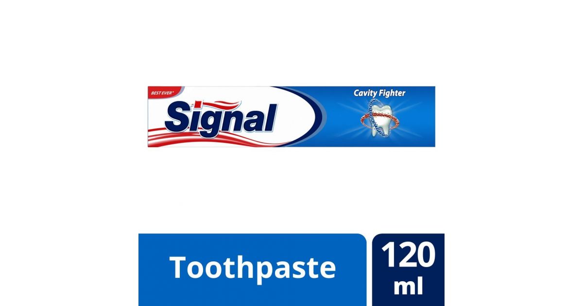 Signal Toothpaste Cavity Fighter Zh Ar 120Ml sandhai.ae