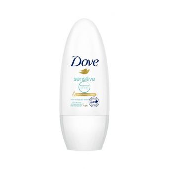 Dove - Women Sensitive No Fragrance Antiperspirant, 50ml