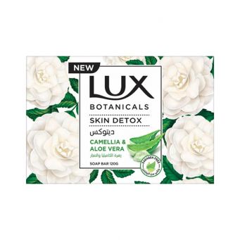 Lux - Botanicals Skin Detox Bar Soap Camellia And Aloe Vera, 120gm