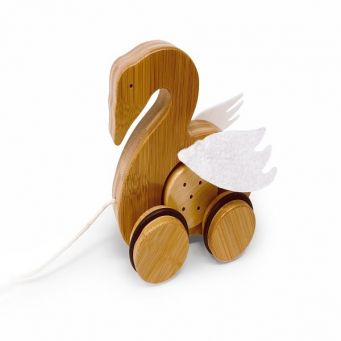 Push & Pull Swan - Bamboo