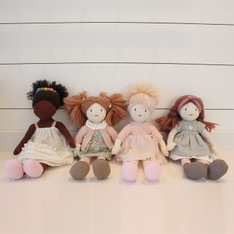 Marty Floral Rag Doll