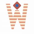 Alphabet Wall Sticker - W