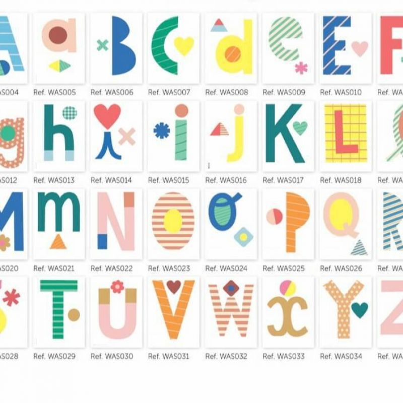 Alphabet Wall Sticker - Y