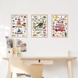 Poppik Mini Sticker Poster - Firefighters (+22 Stickers)